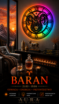 ZEGAR AURA ZODIAC - BARAN