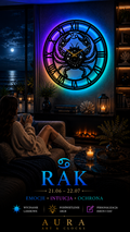 ZEGAR AURA ZODIAC - RAK