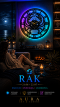 ZEGAR AURA ZODIAC - RAK